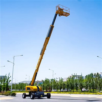 Angkat Boom Teleskopik Elektrik